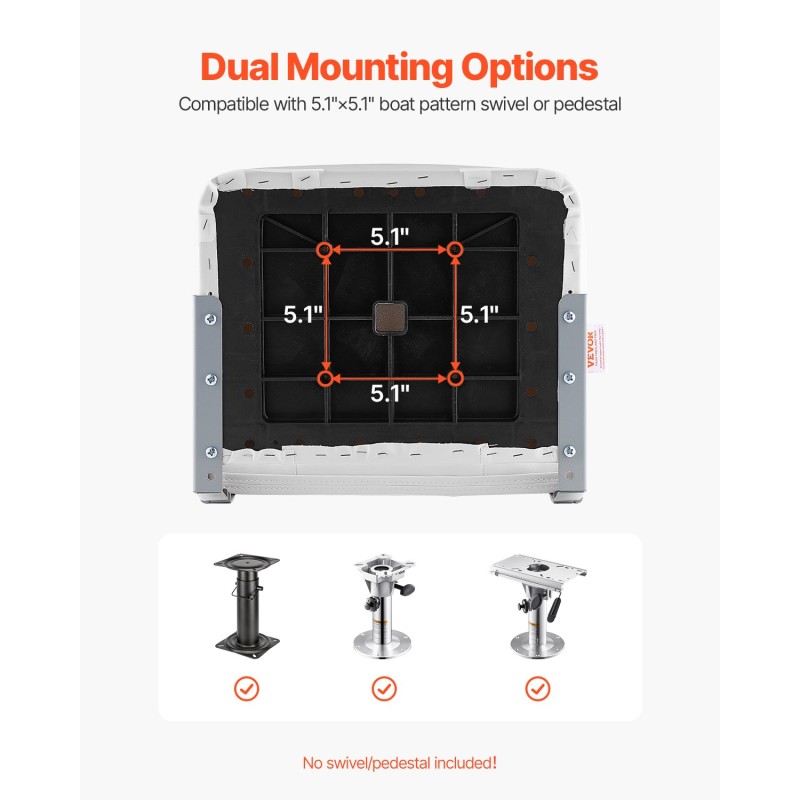 Veneen istuin taittuva matala selkänoja PVC-nahka paksu vaahtomuovi valkoinen 1 kpl
