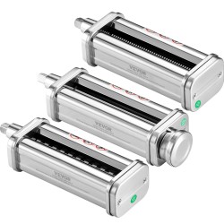 Pastalisäosa KitchenAid-yleiskoneelle ruostumaton teräs 8-portainen paksuussäätö spagetti fettuccine