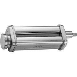 Pastalisäosa KitchenAid yleiskoneelle ruostumatonta terästä 14 cm rulla 8 paksuusasetusta