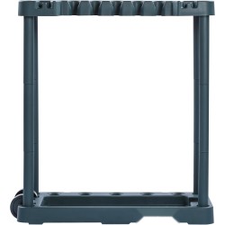 Puutarhatyökaluteline PP 10 työkalulle pihalle autotalliin 75 x 35 x 82 cm