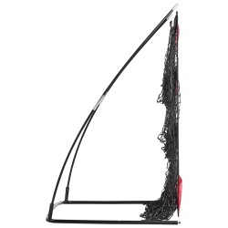 Baseball heittoverkko yhdeksällä taskulla nelikerroksista solmuttomaa polyesteriä kantolaukulla nuorille ja aikuisille