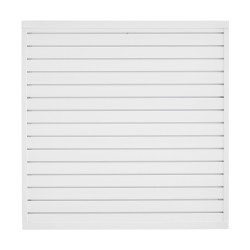 PVC seinäpaneelisarja 4 kpl 1230 x 1235 x 20 mm valkoinen modulaarinen