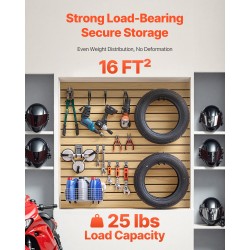 Seinäpaneelit MDF 1220 x 1220 mm 2 kpl 3 tuuman urat säilytykseen