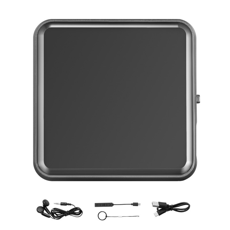 Digitaalinen äänentallennin 128GB magneettikiinnitys USB-C 8730 tuntia tallennustilaa 10 tunnin akunkesto