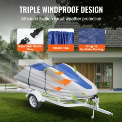 Vesijettisuoja 600D Oxford PU-pinnoite 3200–3420 mm vedenpitävä UV-suojattu