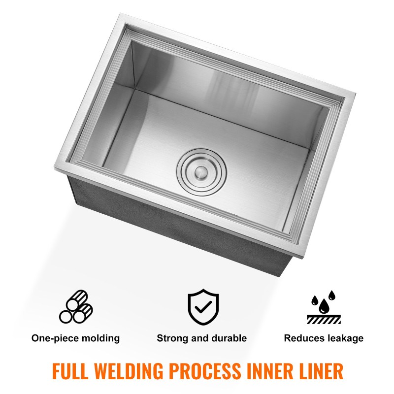 Upotettava jääastia ruostumatonta terästä 37,9 l 20 mm PU-vaahtoeriste viemäriputkella ja tulppalla