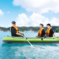 Ilmatäytteinen PVC-vene 3 henkilölle kantavuus 499 kg alumiinimelat