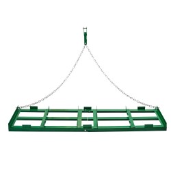 Vedettävä piikkiäes Q235-teräs 1830 mm työleveys säädettävät tangot soratien tasaus