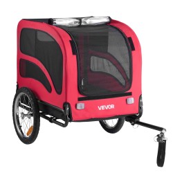 Koirapyöräkärry hiiliteräsrunko kestävä kangas taittuva runko maksimikantavuus neljäkymmentäviisi kiloa