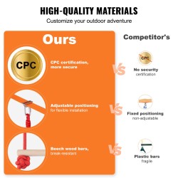 Ninja-rata ulkokäyttöön 2 kpl 17 m säänkestävät hihnat 12 estettä