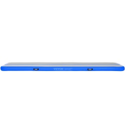 Ilmatäytteinen voimistelumatto PVC materiaalista 3000x1010x100 mm sininen sähköpumpulla ja säilytyslaukulla