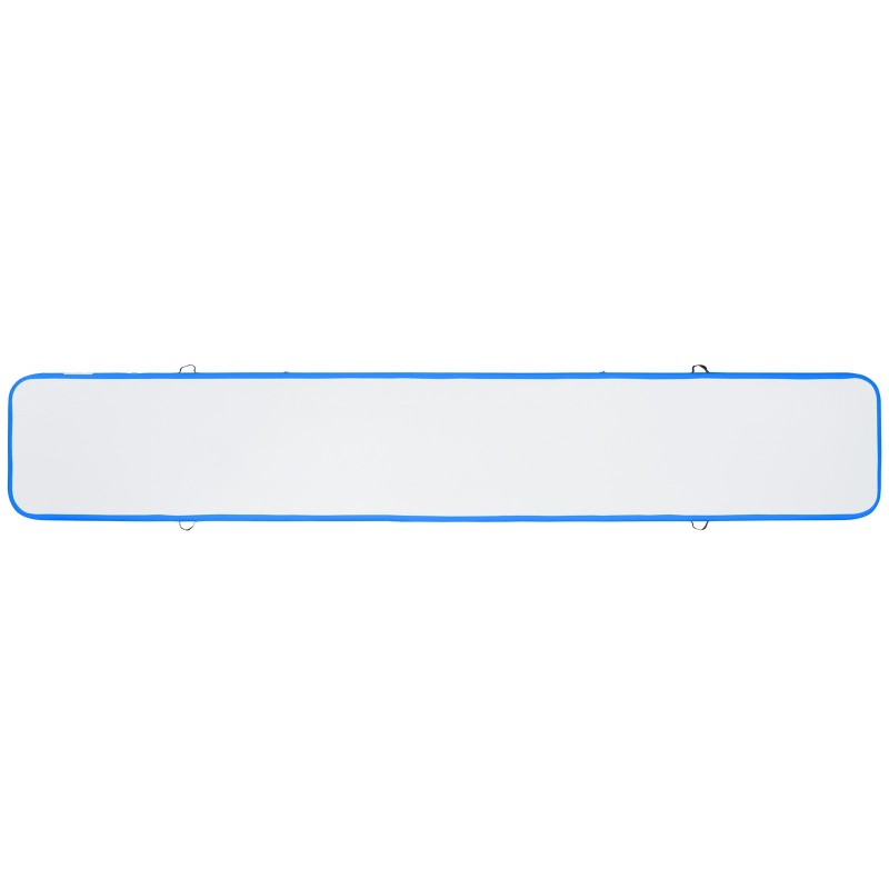 Ilmalla täytettävä PVC-jumppamatto 6,1 m pitkä 100 mm paksu sähköpumppu mukana