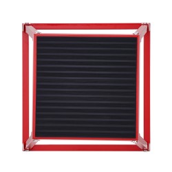 Plyometrinen teräksinen hyppyboksi 12 tuuman korkeus 227 kg kantavuus punainen