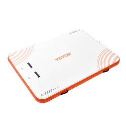 Ilmatäytteinen PVC-harjattu liukumaton kelluva laituri 2,43×1,82 m irrotettavalla tikkaalla kantolaukulla