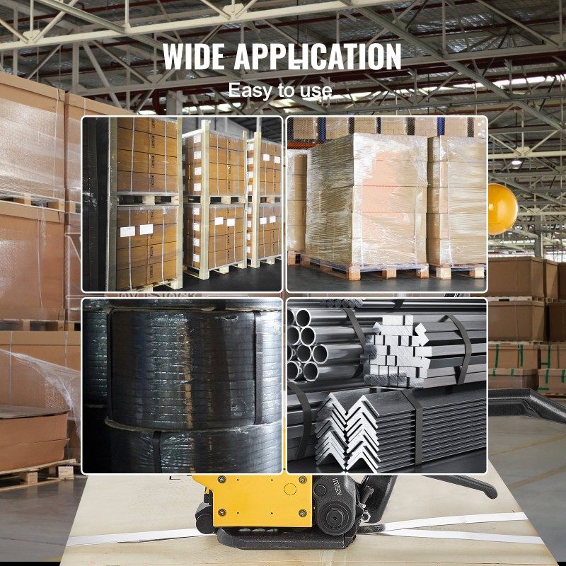 Käsikäyttöinen teräsvannetyökalu kolmitoiminen alumiiniseos A3-teräs ruostumattomille teräsvanteille 1,3–1,9 cm