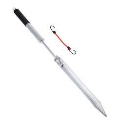 Hiekkapiikki ankkuri galvanoitu hiiliteräs 985 mm itseiskyttävä mataliin vesiin