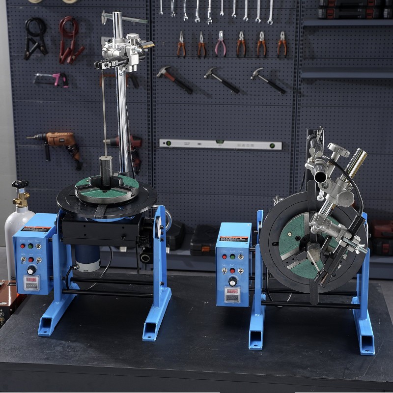 Pyörivä hitsausasetin hiiliteräs 30 kg kantavuus 315 mm pöytä