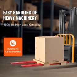 Lavapiikkien jatkeet Q235-hiiliteräs 2090 mm 1 pari sopii 106 mm piikeille