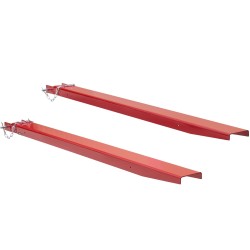 Trukkipiikkien jatkeet hiiliterästä 1840 mm sisäleveys 115 mm 1 pari