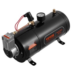 Ajoneuvon paineilmakompressori 12 volttia 3 litran säiliöllä työpaine 90–120 psi automaattinen