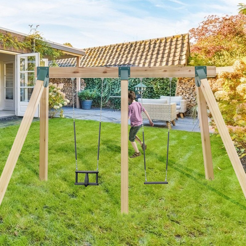 A-runkoinen keskikiinnike hiiliteräs 101.6x101.6 mm jaloille 101.6x152.4 mm palkille 3 kpl vihreä