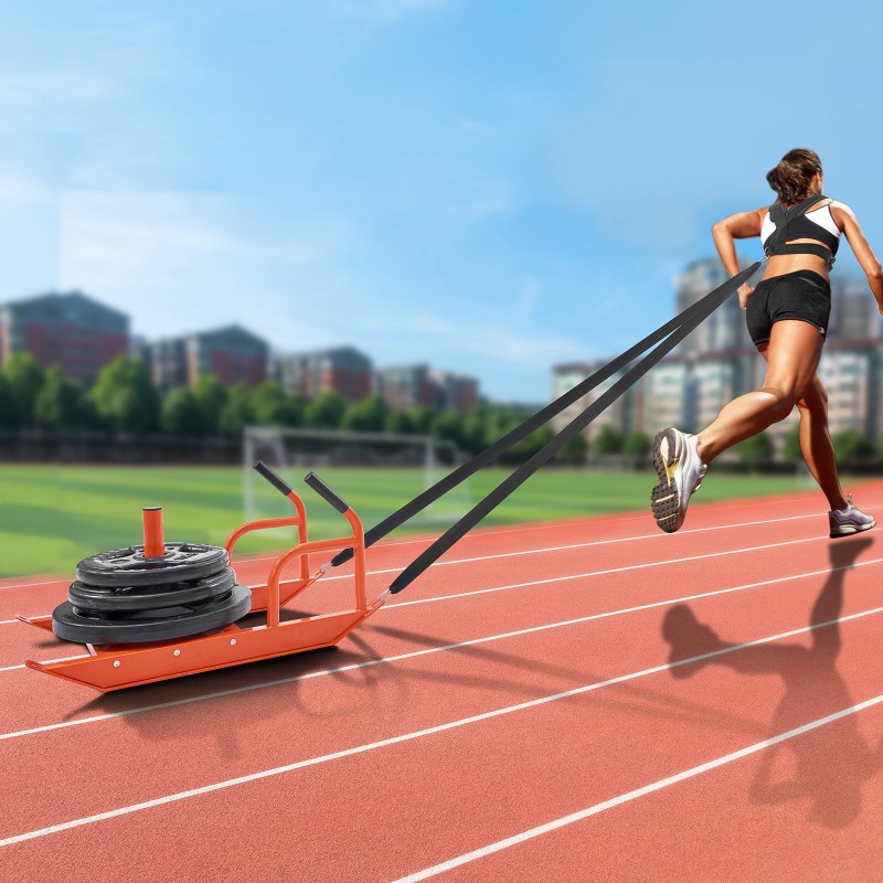 Vetoreki teräs pulverimaalipinta 227 kg kantavuus 2,5 ja 5 cm oranssi