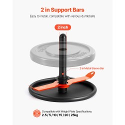 Teräksinen voimareki yhteensopiva 51 millimetrin reiälle vetovaljaalla oranssi ja musta