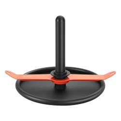 Teräksinen voimareki yhteensopiva 51 millimetrin reiälle vetovaljaalla oranssi ja musta