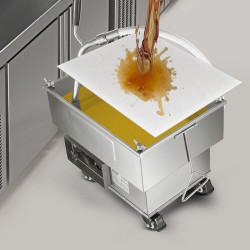 Uppopaistimen suodatinpaperi 100 arkkia 490 x 410 mm ammattikäyttöön