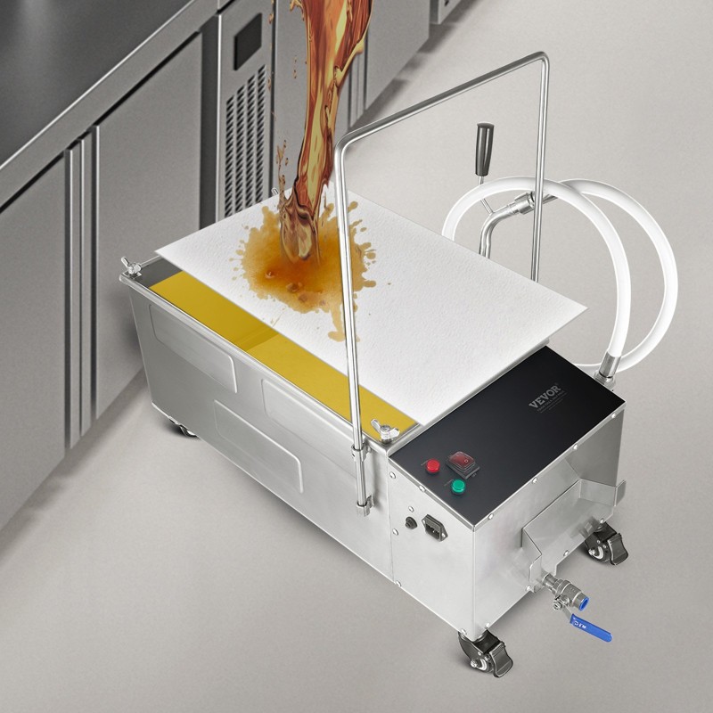 Friteerausöljyn suodatinpaperi 100 arkkia koko 653 x 430 mm yhteensopiva 55L suodatuslaitteelle