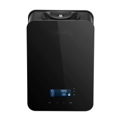 Tuoksudiffuuseri ilmanvaihtoon 180 ml kylmäsumutus langaton ohjaus vesivapaa ruostumatonta terästä ja lasia