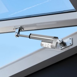 Lineaaritoimilaite 12V alumiinirunko 101,6 mm isku 1000N 15 mm/s IP54 säädettäviin pöytiin