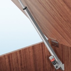 Lineaarinen toimilaite 12V 500 mm iskunpituus IP65 3000N alumiiniseosrunko ulkokäyttöön