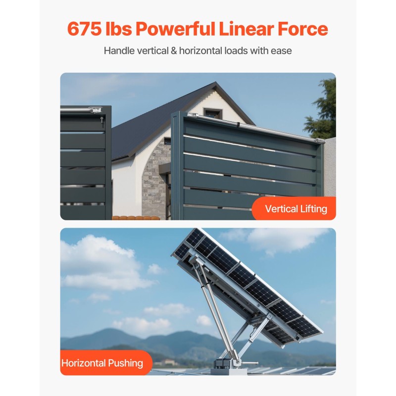 Lineaaritoimilaite 12V iskunpituus 1016 mm IP65 3000N alumiiniseosrunko