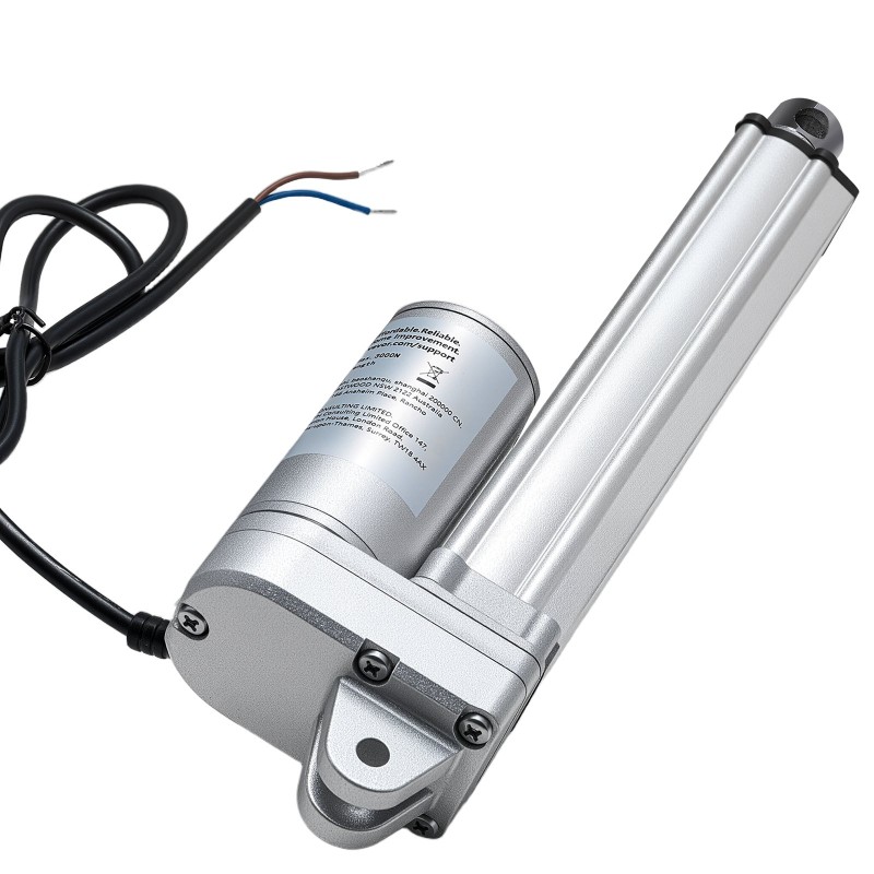 Lineaaritoimilaite 12V alumiiniseos 152 mm iskunpituus 3000N IP65 aurinkopaneelien seurantaan