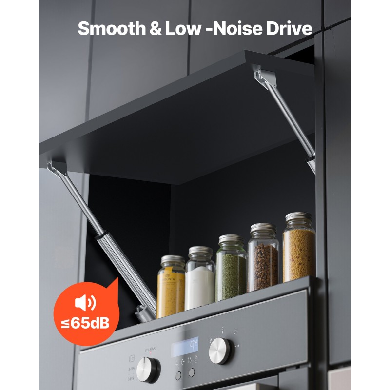 12V lineaaritoimilaite alumiiniseosrunko 304,8 mm iskunpituus IP65 suojaus 3000N työntövoima kiinnitystelineellä