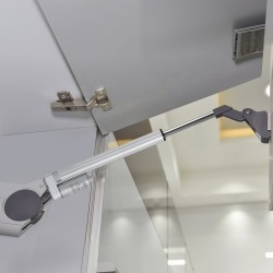 12V lineaaritoimilaite alumiiniseosrunko 304,8 mm iskunpituus IP65 suojaus 3000N työntövoima kiinnitystelineellä