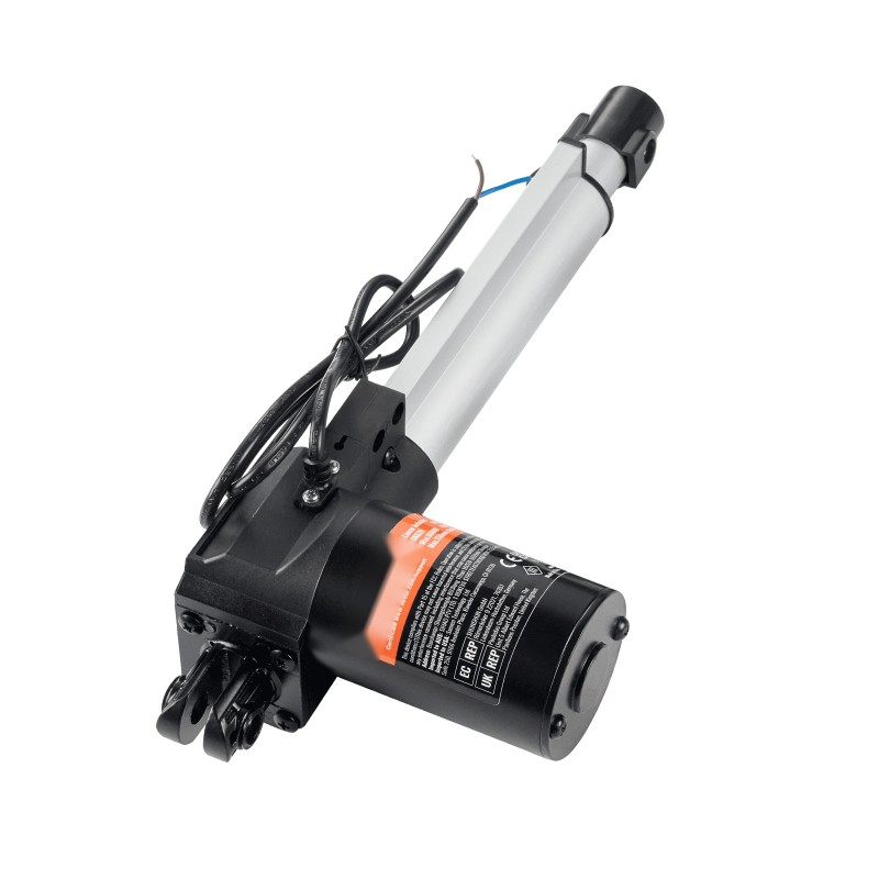 Lineaaritoimilaite 12 V iskunpituus 150 mm 6000 N 5 mm/s IP44 alumiinirunko