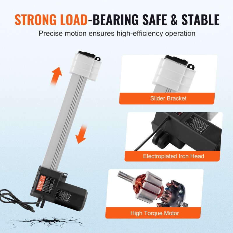 Lineaaritoimilaitesarja 24V alumiiniseos 330 mm 14 mm/s 1000 N IP44