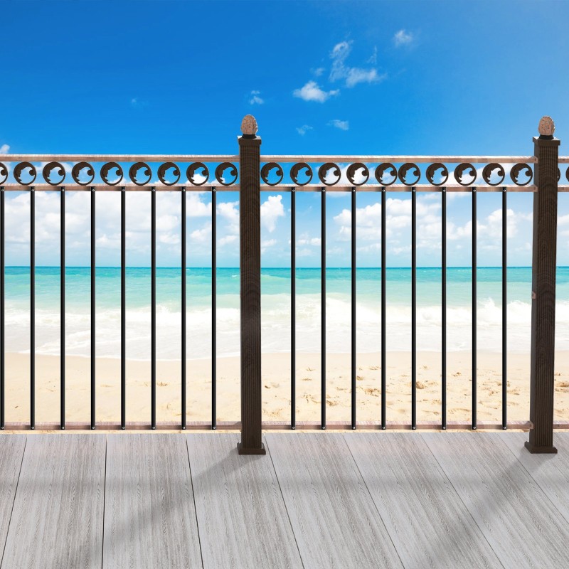 Kaidepinnat alumiiniseoksesta 13x13x1118 mm 31 kpl jauhemaalattu mattamusta