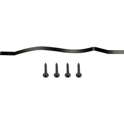 Rautaiset terassin kaidepinnat 51 kpl 82 cm musta jauhemaalattu