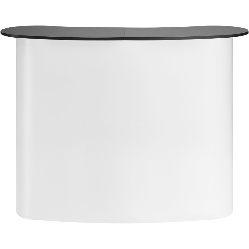 Messutiski taittuva alumiiniseosrunko puupöytälevy sisähylly koko 130 x 46,5 x 95 cm