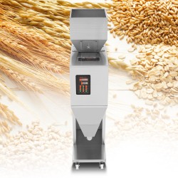 Puoliautomaattinen täyttökone rakeille 20–3000 g ruostumaton teräs integroitu vaaka jalkapoljin