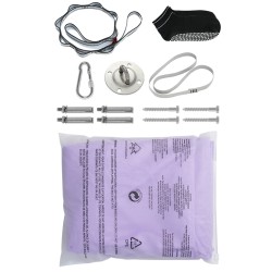 Aistikeinu nailonkangas 100gsm 2,8 x 1,6 m 250 kg violetti sisä ulko