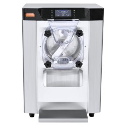 Pöytämallinen jäätelökone ruostumatonta terästä 4 5 l sylinteri 12 l tunnissa ammattikäyttöön