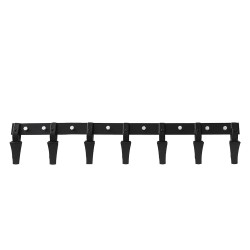 Kauhan hammastanko Q345 seosteräs 1500 mm 7 hammasta 2000 kg pulttikiristettävä