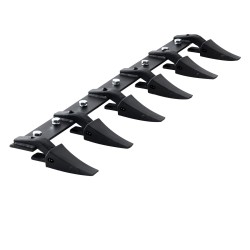 Kauhan hammastanko Q345 seosteräs 1200 mm 6 hammasta 2000 kg traktorille