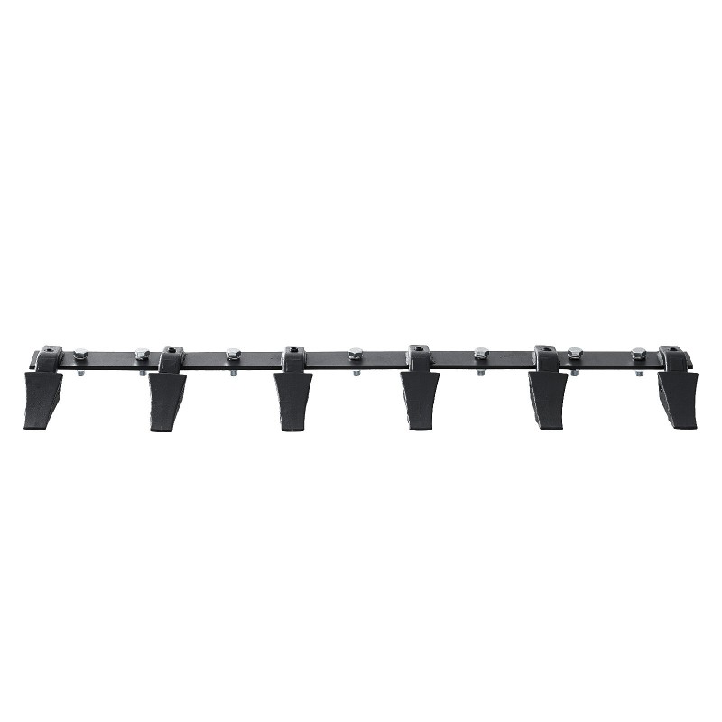 Kauhan hammastanko Q345 seosteräs 1200 mm 6 hammasta 2000 kg traktorille