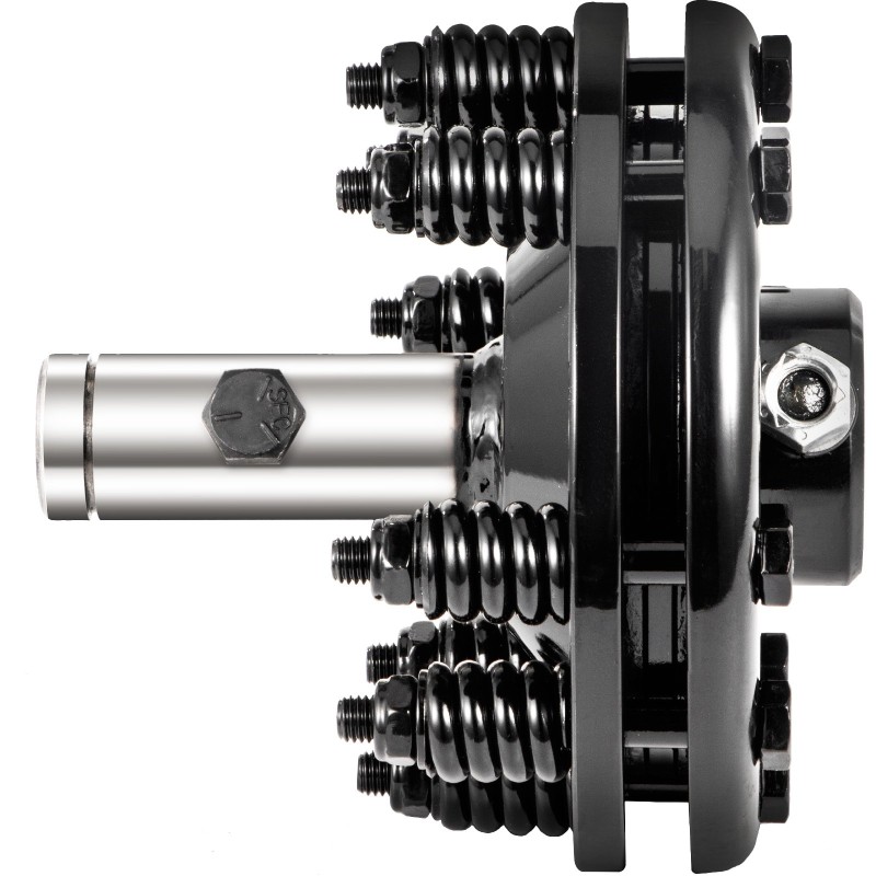 Voimanottoakselin luistokytkin 20CrMnTi-hiiliteräs 1 3/8 tuuman pyöreillä päillä säädettävä vääntömomentti