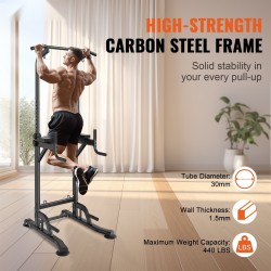 Dippiasema ja leuanvetoteline hiiliteräsrunko kymmenportainen korkeussäätö seitsemänportainen selkänoja polyuretaaniset